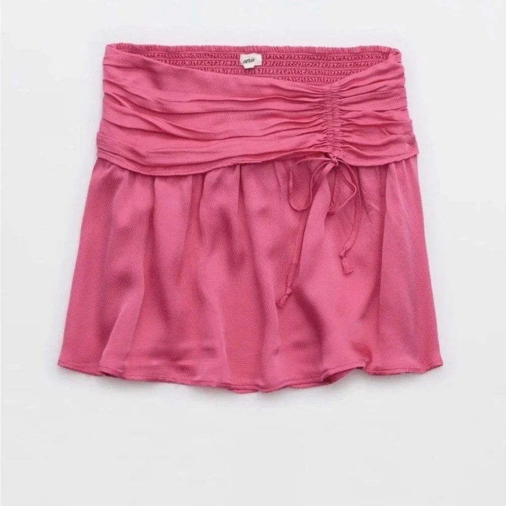 Aerie Vibrant Pink Mini Skirt